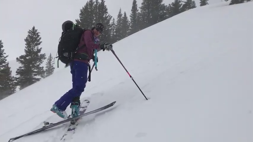 Backcountry Kick Turns